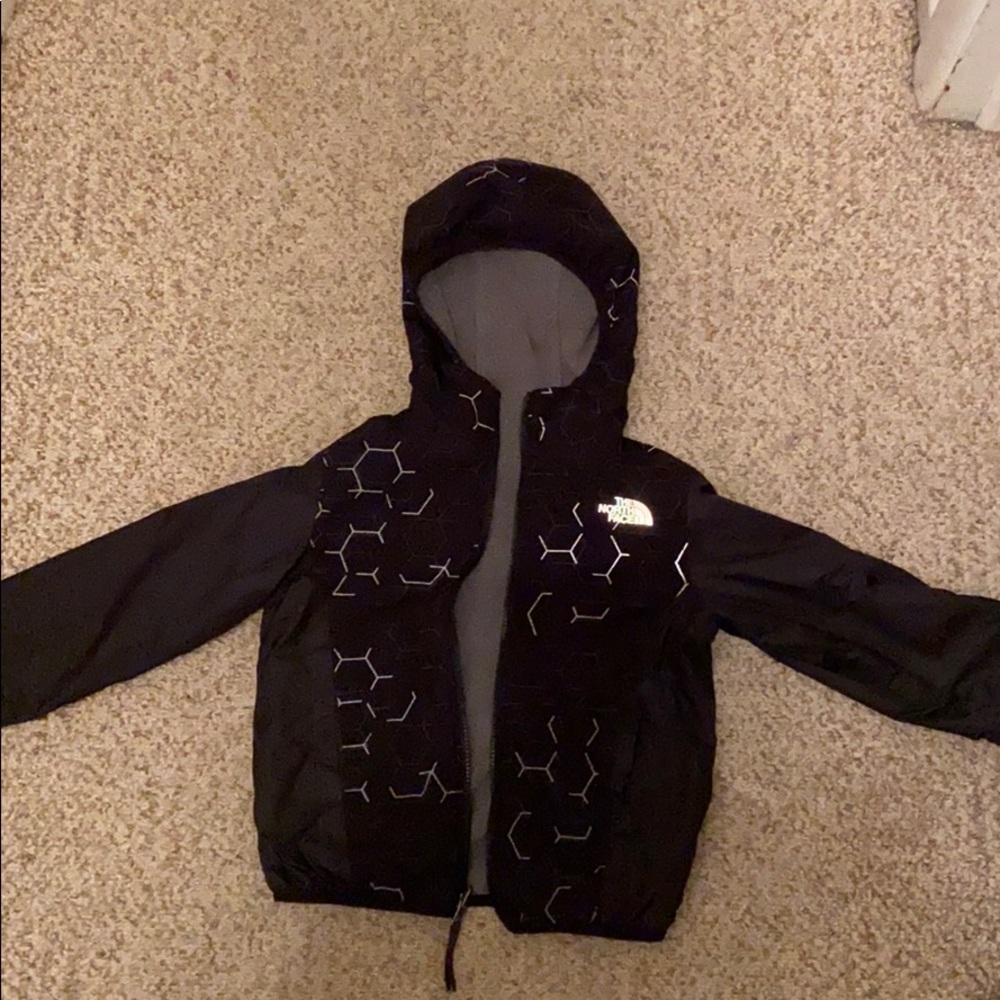 Reversible boys North Face Jacket